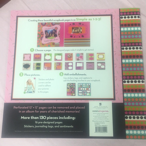 Paper Boutique set of 4 scrapbooking kit - Picture 9 of 9